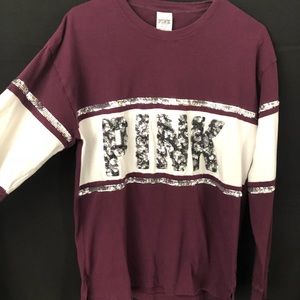 Pink Crew neck
